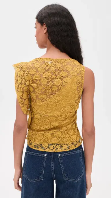 A.L.C. A. L.C. Astrid Top Antique Gold | Thumbnail 3