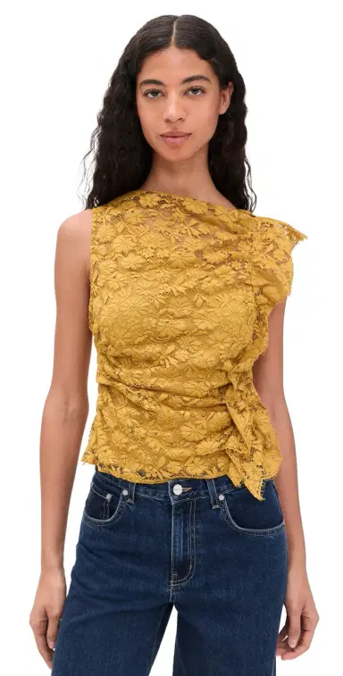 A.L.C. A. L.C. Astrid Top Antique Gold | Thumbnail 1