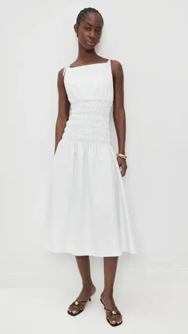 Prime of Lime ourdes Dress White | Thumbnail 2