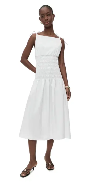 Prime of Lime ourdes Dress White | Thumbnail 1