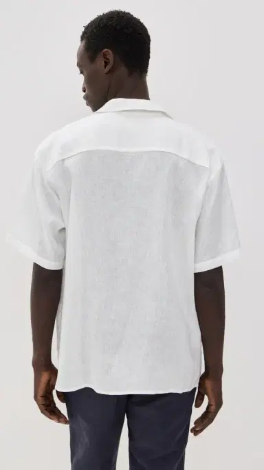 Ancora The Sand Resort Linen Shirt Ivory M | Thumbnail 3