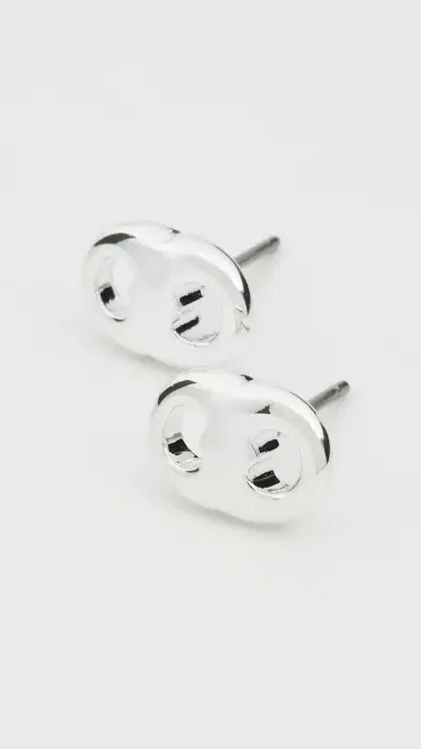 Tory Burch Gemini Link Stud Earrings | Thumbnail 4