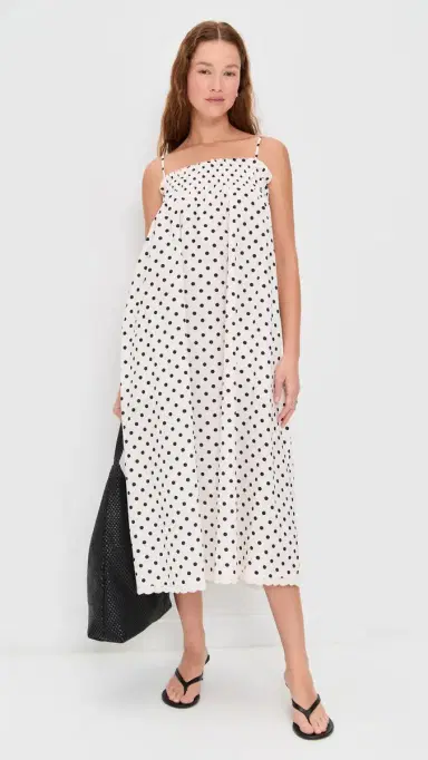 La Maregold Sammy Dress Midnight Polka Dot | Thumbnail 2 La Maregold Sammy Dress Midnight Polka Dot | Thumbnail 2