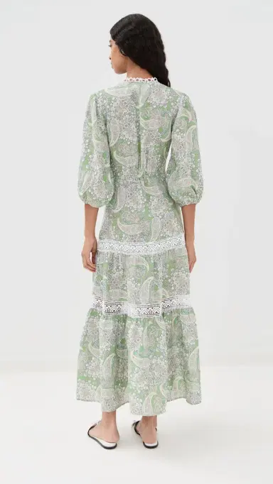 Temptation Positano Sacher Dress Cash Green | Thumbnail 3 Temptation Positano Sacher Dress Cash Green | Thumbnail 3