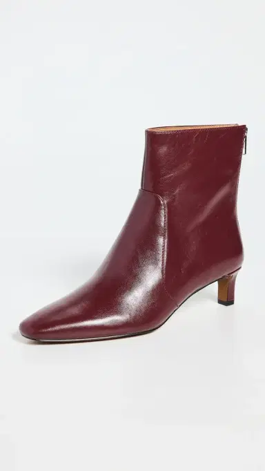 Madewell The Dimes Kitten Heel Boot In Crinkle Leather | Thumbnail 2 Madewell The Dimes Kitten Heel Boot In Crinkle Leather | Thumbnail 2