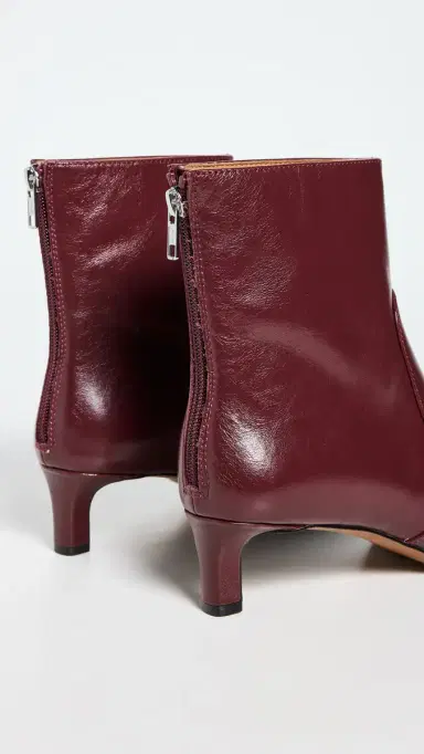 Madewell The Dimes Kitten Heel Boot In Crinkle Leather | Thumbnail 4 Madewell The Dimes Kitten Heel Boot In Crinkle Leather | Thumbnail 4