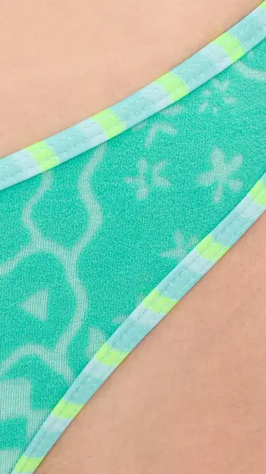 BEACH RIOT Daria Bikini Bottoms Aqua Haze S | Thumbnail 5