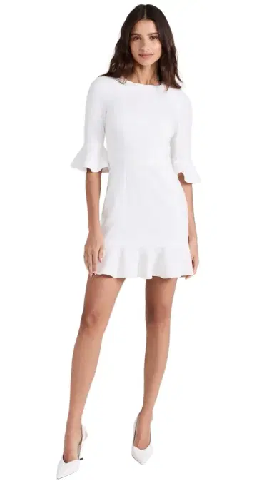 BLACK HALO Brooklyn Dress Porcelain 2 | Thumbnail 1