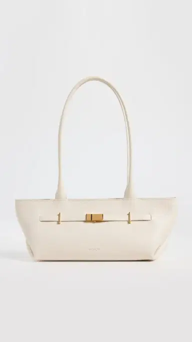 DeMellier The New York Shoulder Bag Off White Small Grain One Size | Thumbnail 2 DeMellier The New York Shoulder Bag Off White Small Grain One Size | Thumbnail 2