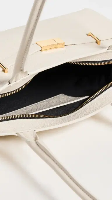 DeMellier The New York Shoulder Bag Off White Small Grain One Size | Thumbnail 6 DeMellier The New York Shoulder Bag Off White Small Grain One Size | Thumbnail 6