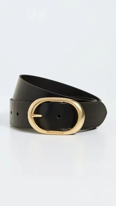 Favorite Daughter The Jean Belt Black/Antique Brass | Thumbnail 2