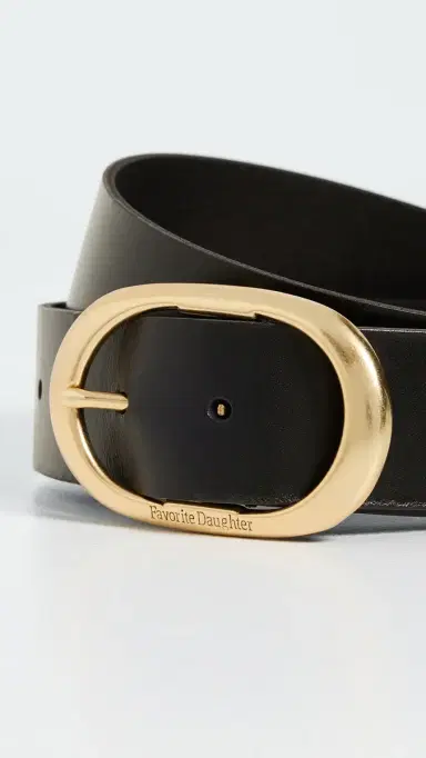 Favorite Daughter The Jean Belt Black/Antique Brass | Thumbnail 5