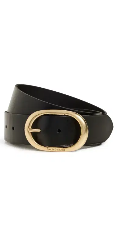 Favorite Daughter The Jean Belt Black/Antique Brass | Thumbnail 1
