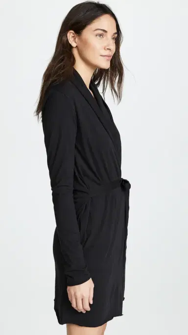 Skin Wrap Robe Black 4 | Thumbnail 4