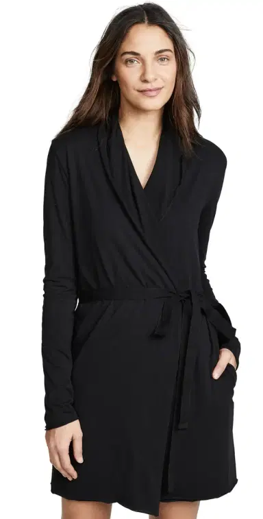 Skin Wrap Robe Black 4 | Thumbnail 1