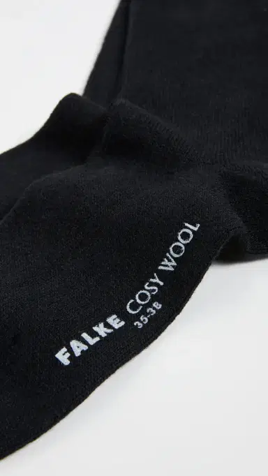 FALKE Cozy Wool Socks Black 35-38 | Thumbnail 4