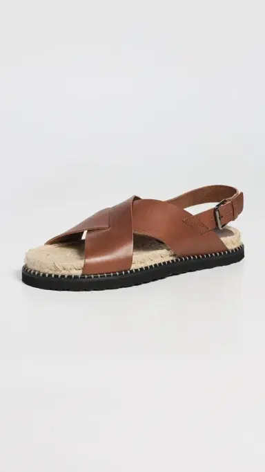 Castañer Tiago Leather Sandals Marron Chocolate | Thumbnail 2
