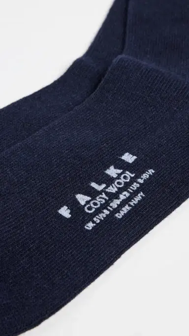 FALKE Cozy Wool Socks Dark Navy - 6375 35-38 | Thumbnail 3 FALKE Cozy Wool Socks Dark Navy - 6375 35-38 | Thumbnail 3