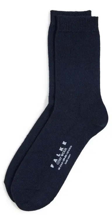 FALKE Cozy Wool Socks Dark Navy - 6375 35-38 | Thumbnail 1 FALKE Cozy Wool Socks Dark Navy - 6375 35-38 | Thumbnail 1