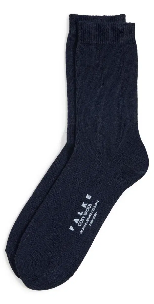 Falke Cozy Wool Socks Dark Navy - 6375