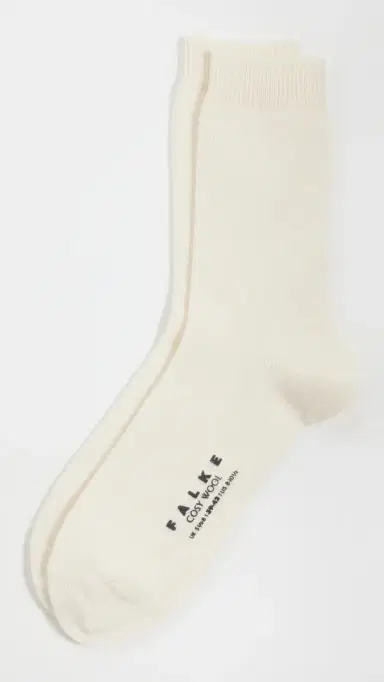 FALKE Cozy Wool Socks Off White - 2040 39-42 | Thumbnail 2