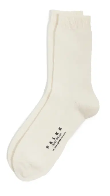 FALKE Cozy Wool Socks Off White - 2040 39-42 | Thumbnail 4