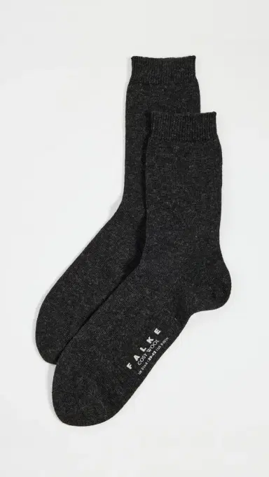 FALKE Cozy Wool Socks Anthracite 39-42 | Thumbnail 2