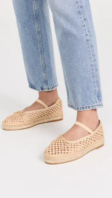 Loeffler Randall Kayla Soft Ballet Espadrilles Natural 9 | Thumbnail 3