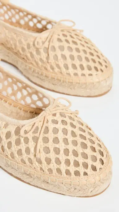 Loeffler Randall Kayla Soft Ballet Espadrilles Natural 9 | Thumbnail 6