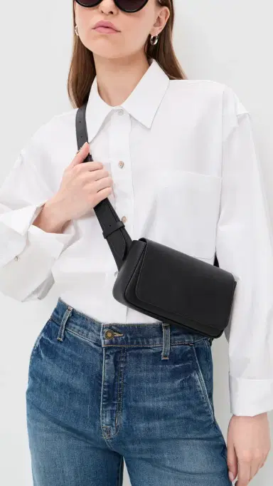 MANSUR GAVRIEL Box Sling Bag Black One Size | Thumbnail 3
