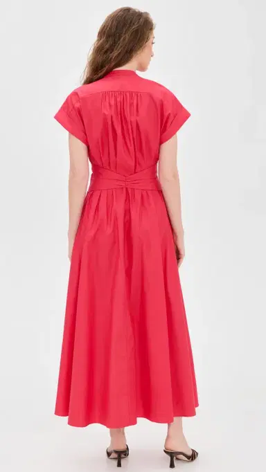 Saloni Neesha Dress Cherry Pink 0 | Thumbnail 3