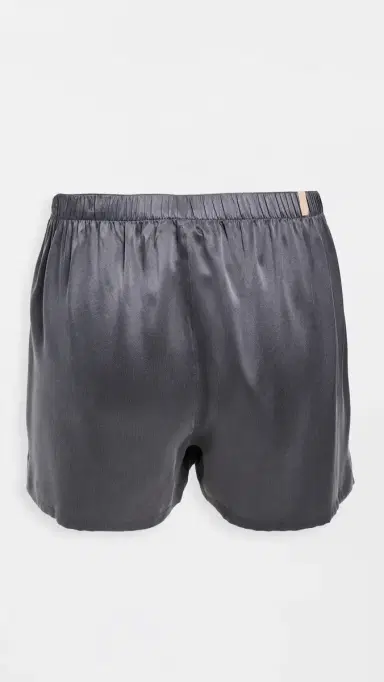 Lunya Washable Silk Boxers Meditative Grey | Thumbnail 3