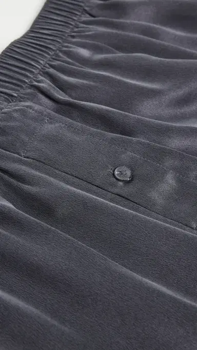Lunya Washable Silk Boxers Meditative Grey | Thumbnail 4