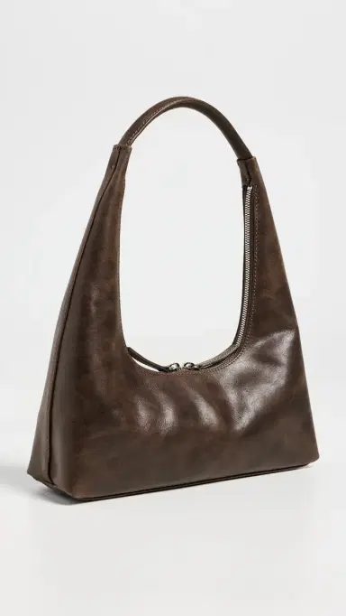 Marge Sherwood Hobo Shoulder Bag Washed Brown Pull-Up One Size | Thumbnail 4