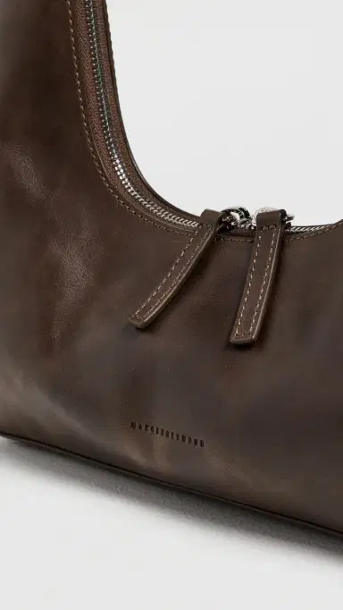 Marge Sherwood Hobo Shoulder Bag Washed Brown Pull-Up One Size | Thumbnail 5