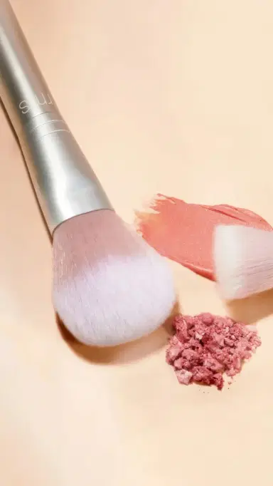RMS Beauty Skin2Skin Powder Blush Brush No Color | Thumbnail 4