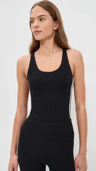 Splits59 Ella Airweight Tank Black/White | Thumbnail 2