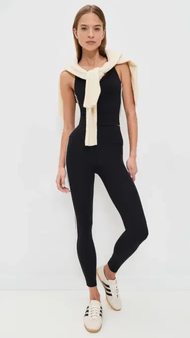 Splits59 Ella Airweight Tank Black/White | Thumbnail 5