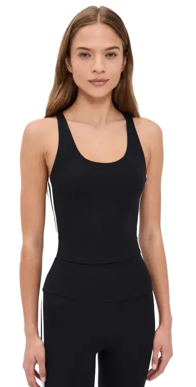 Splits59 Ella Airweight Tank Black/White | Thumbnail 1