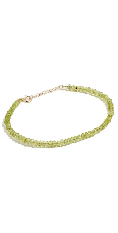 JIA JIA 14k August Birthstone Bracelet | Thumbnail 1 JIA JIA 14k August Birthstone Bracelet | Thumbnail 1