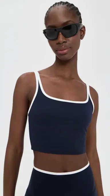 Splits59 Cait Rigor Bralette Indigo/White | Thumbnail 2