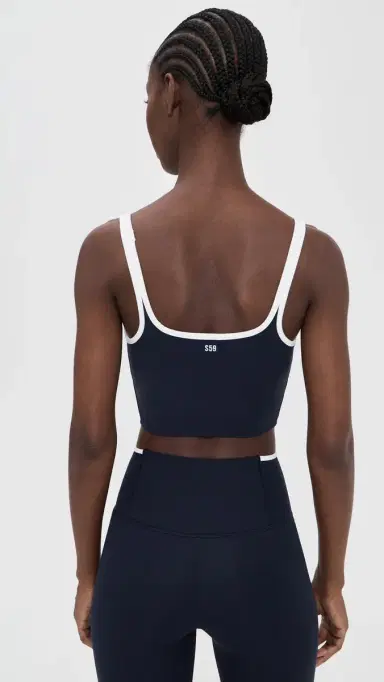Splits59 Cait Rigor Bralette Indigo/White | Thumbnail 3