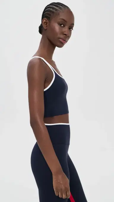 Splits59 Cait Rigor Bralette Indigo/White | Thumbnail 4