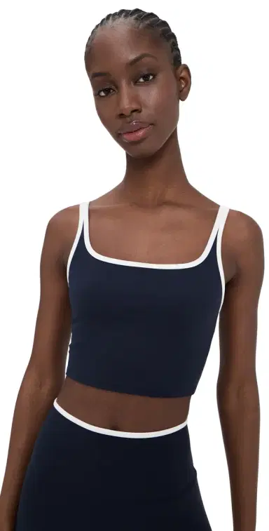 Splits59 Cait Rigor Bralette Indigo/White | Thumbnail 1