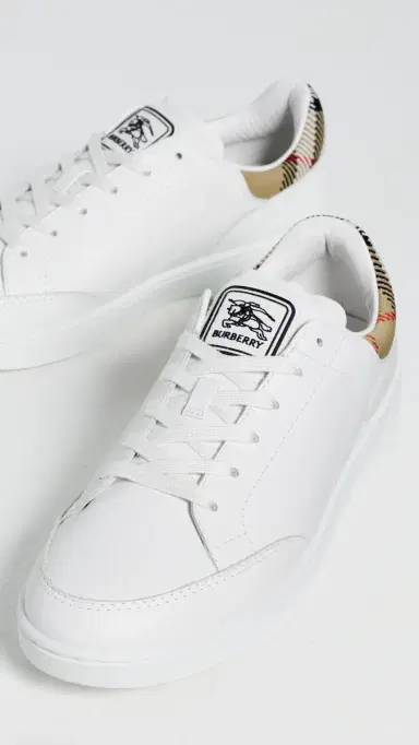 Burberry Leather Set Sneakers | Thumbnail 5 Burberry Leather Set Sneakers | Thumbnail 5