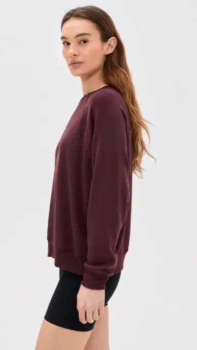 Splits59 Andie weatshirt Dark Cherry | Thumbnail 5