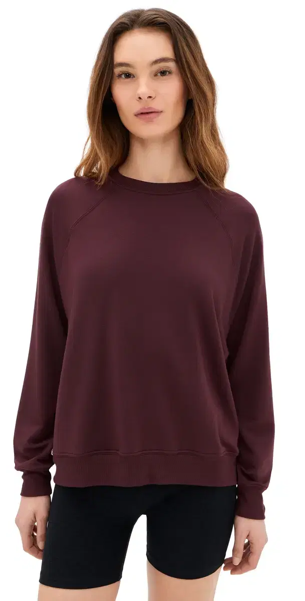 Andie weatshirt Dark Cherry