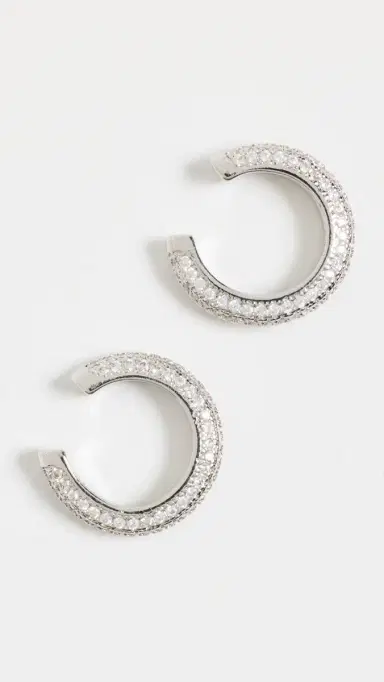 Shashi Micro Pave Ear Cuff Set of 2 | Thumbnail 2