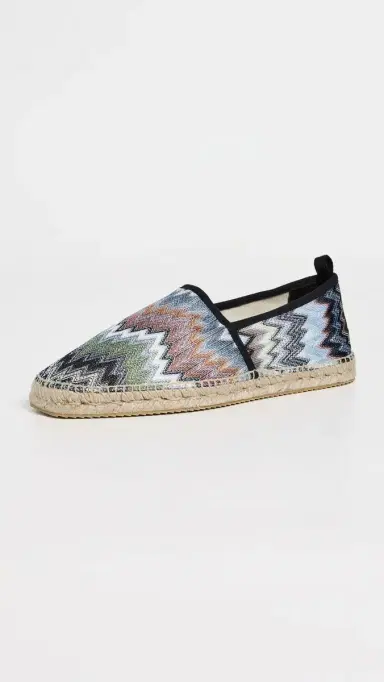 Missoni Corfu Espadrilles Raschel Snake Grey Blue | Thumbnail 2