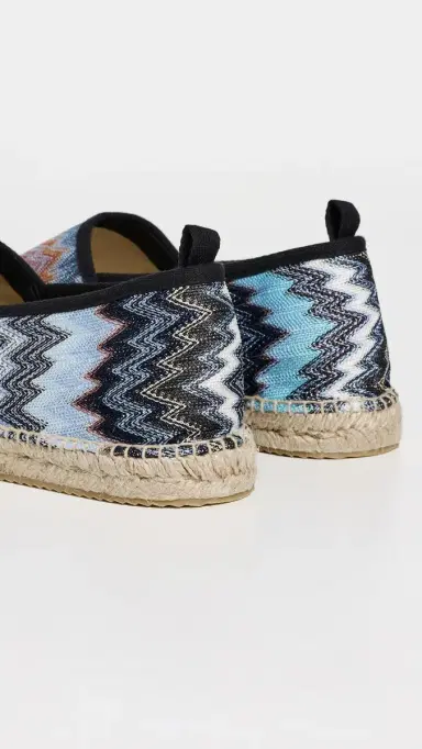 Missoni Corfu Espadrilles Raschel Snake Grey Blue | Thumbnail 3